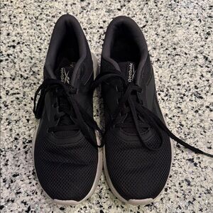 Reebok Women’s Black and Gray Running Shoes Size 8.5